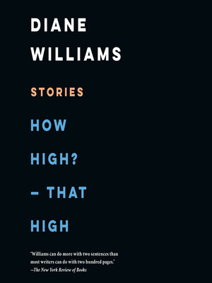 cover image of How High?--That High